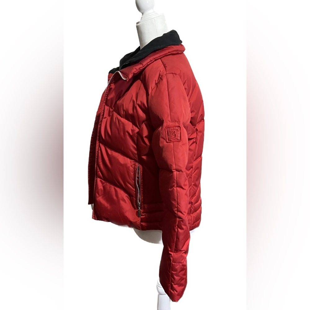 Fera Platinum red puffer ski jacket size women’s 8. - Picture 4 of 9
